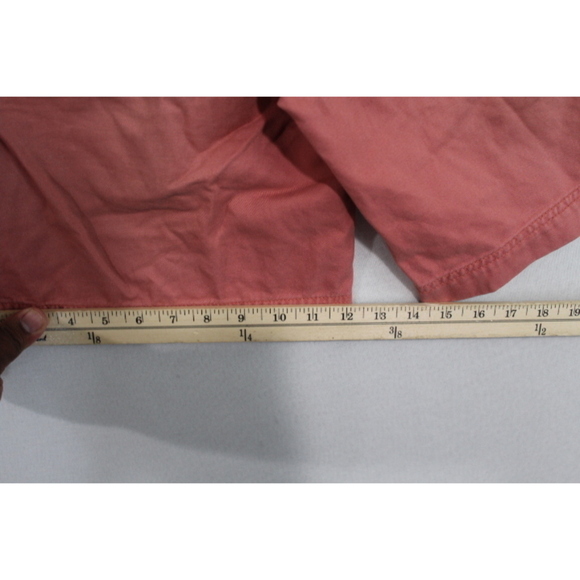 Izod Saltwater Men Pink Shorts Summer Beach Size 32 - Picture 4 of 9